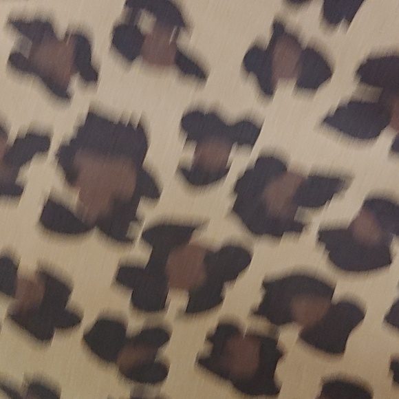 New York & Company High Waisted Pull On Leopard Jeans Size L - Picture 2 of 8